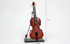 Violin | Wooden Miniature - Miniature Musical Instruments - indic inspirations