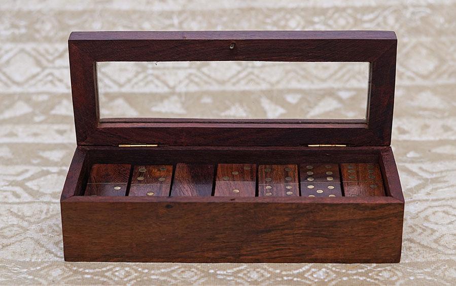 WOODEN DOMINOS - Games - indic inspirations