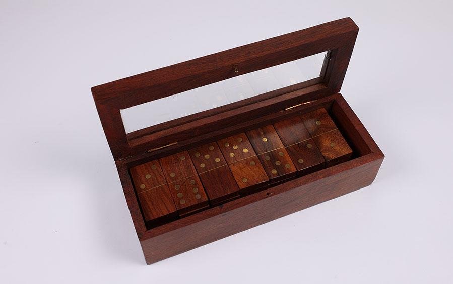 WOODEN DOMINOS - Games - indic inspirations