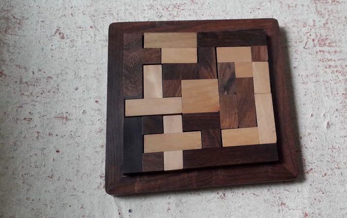 Wooden TANGRAM 13 Pieces Puzzle - puzzles - indic inspirations
