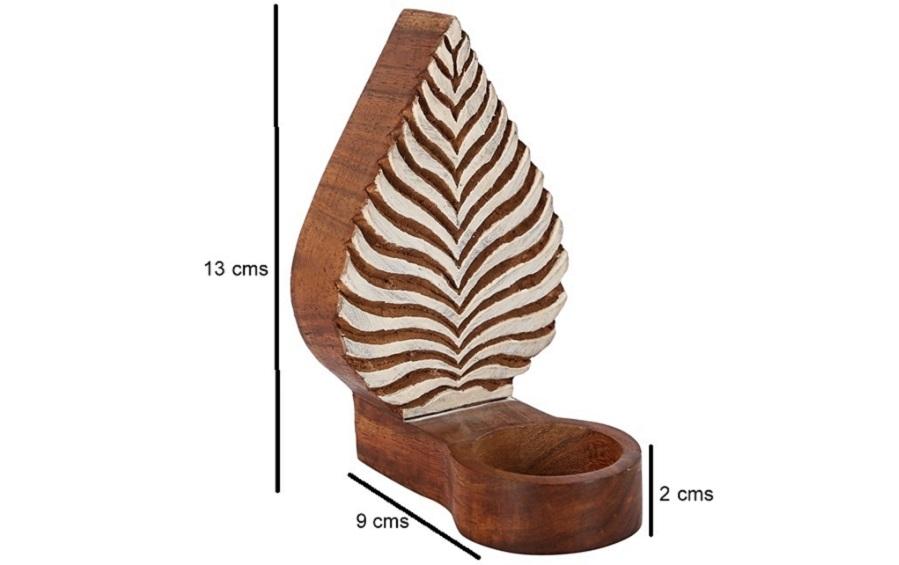 Wooden Tealight Holder - T-Light Holders - indic inspirations