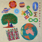 Ancient IKS to IITs - India's Gifts to the World | Gond Painting | 3 x 3 - paintings - Indic Inspirations