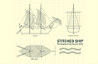 Ancient Indian Stitched Ship Model | 36” W Scale Model - scale models - Indic Inspirations