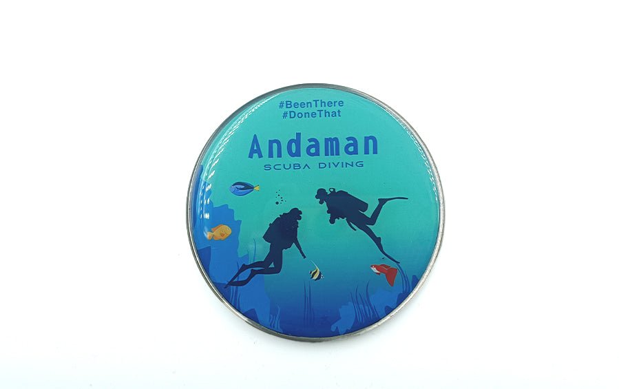 Andaman | Fridge Magnets | Set of 2 - Fridge Magnets - Indic Inspirations