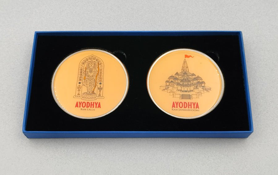 Ayodhya | Fridge Magnet | Set of 2 - Fridge Magnets - Indic Inspirations