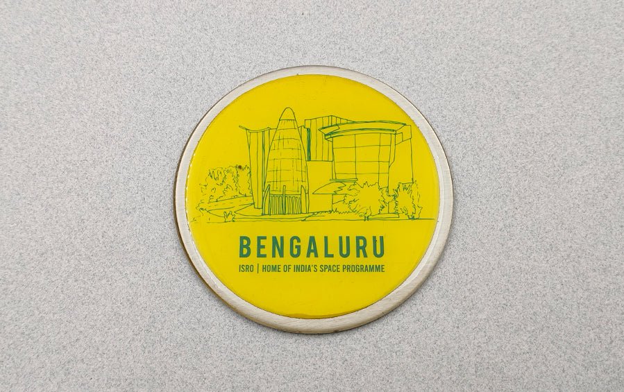 Bengaluru | HAL - Birth Place of Tejas and ISRO | Fridge Magnets - City souvenirs - Indic Inspirations