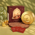 Brass 7 Cup Dry Fruit Dabba - Brass - Indic Inspirations