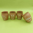 Chai - Coffee Around IIT'S | set of 4 Kulhad's - kulhads - Indic Inspirations