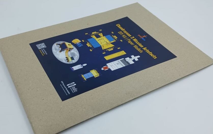 Chandrayaan 3 Artefacts A4 | DIY Kit | Paper Models - DIY kits - Indic Inspirations