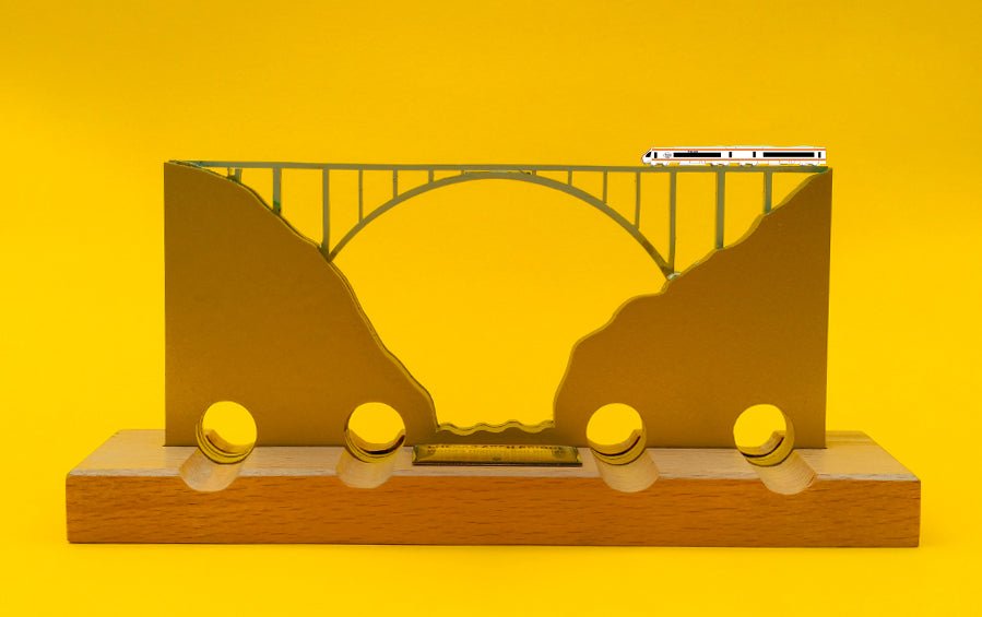 Chenab Bridge | Pens Organiser - Desk Organizers - Indic Inspirations