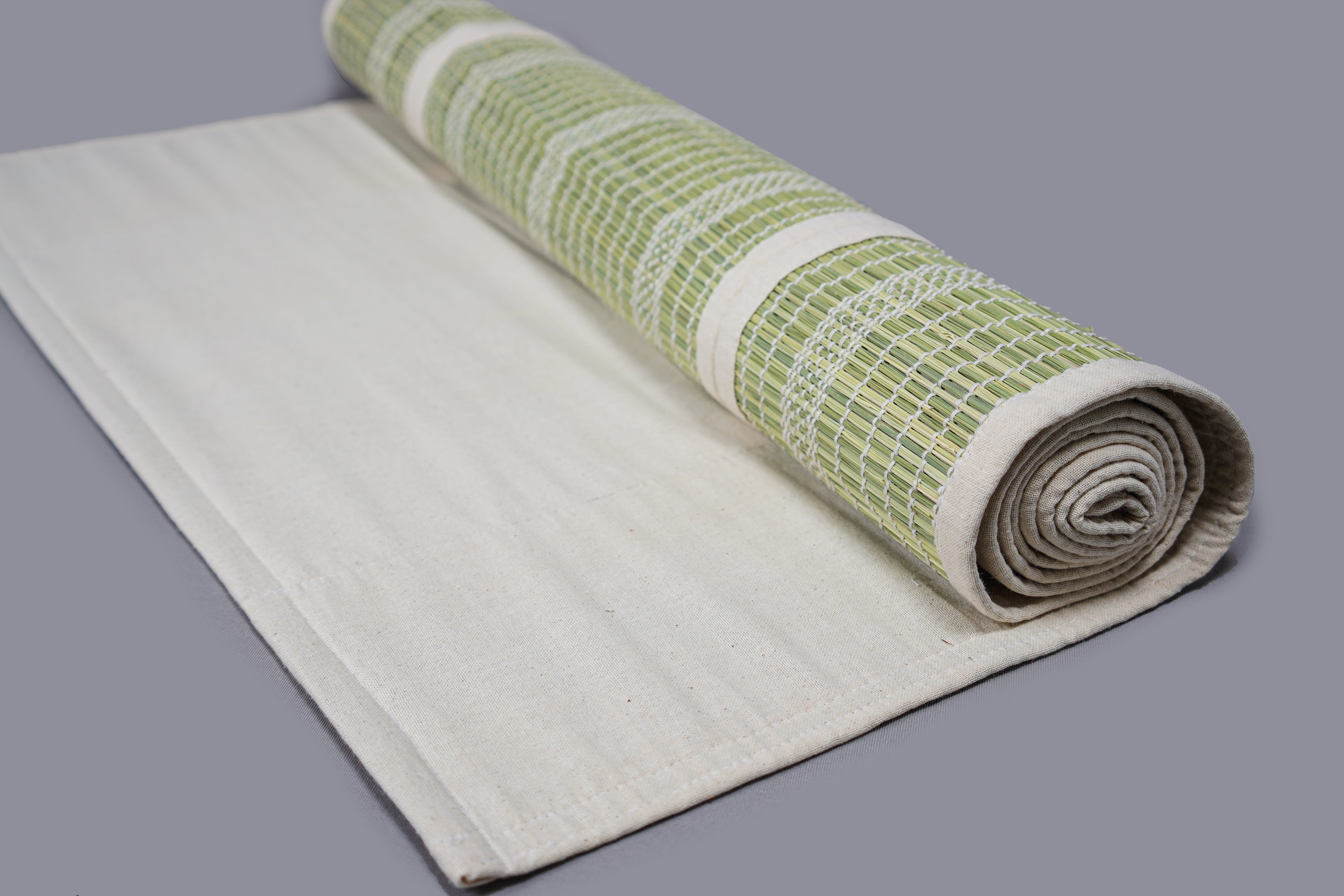DARBHA GRASS YOGA MAT WITH BAG - Yoga mats - Indic Inspirations