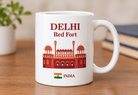 DELHI | Red Fort | Ceramic Mug - Fridge Magnets - Indic Inspirations