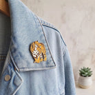 FG Lapel Pin Bengal Tiger - Lapel Pin - Indic Inspirations