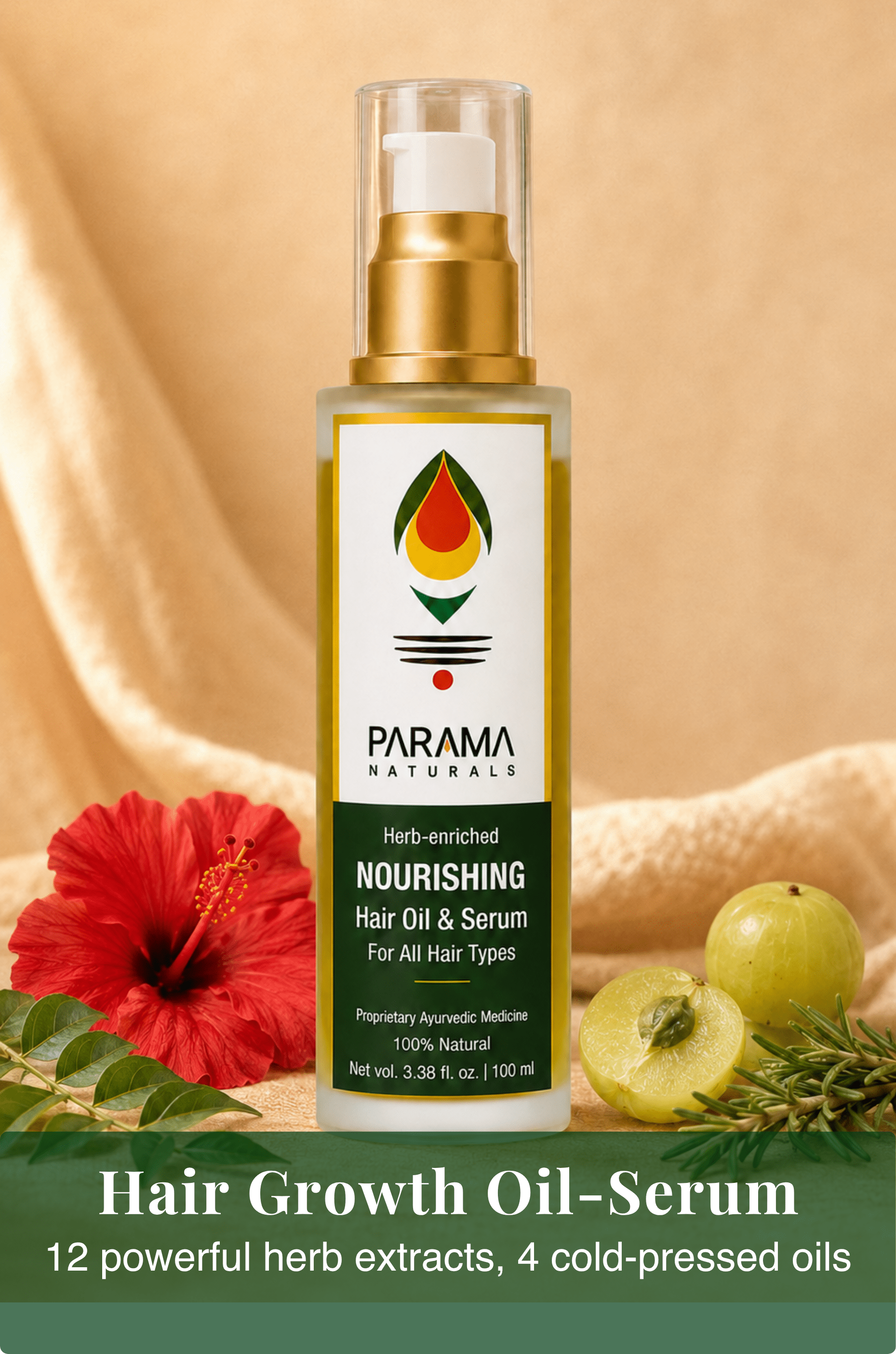 HAIR CARE | Herb-Enriched Nourishing Hair Oil & Serum - Indic Inspirations