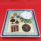 IKS to IITs | Gifts to the World | Ceramic Platter - Platters - Indic Inspirations