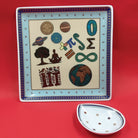 IKS to IITs | Gifts to the World | Ceramic Platter - Platters - Indic Inspirations