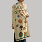 IKS to IITs | India's Gifts to the World | Silk Stole for Her & Him - stole - Indic Inspirations