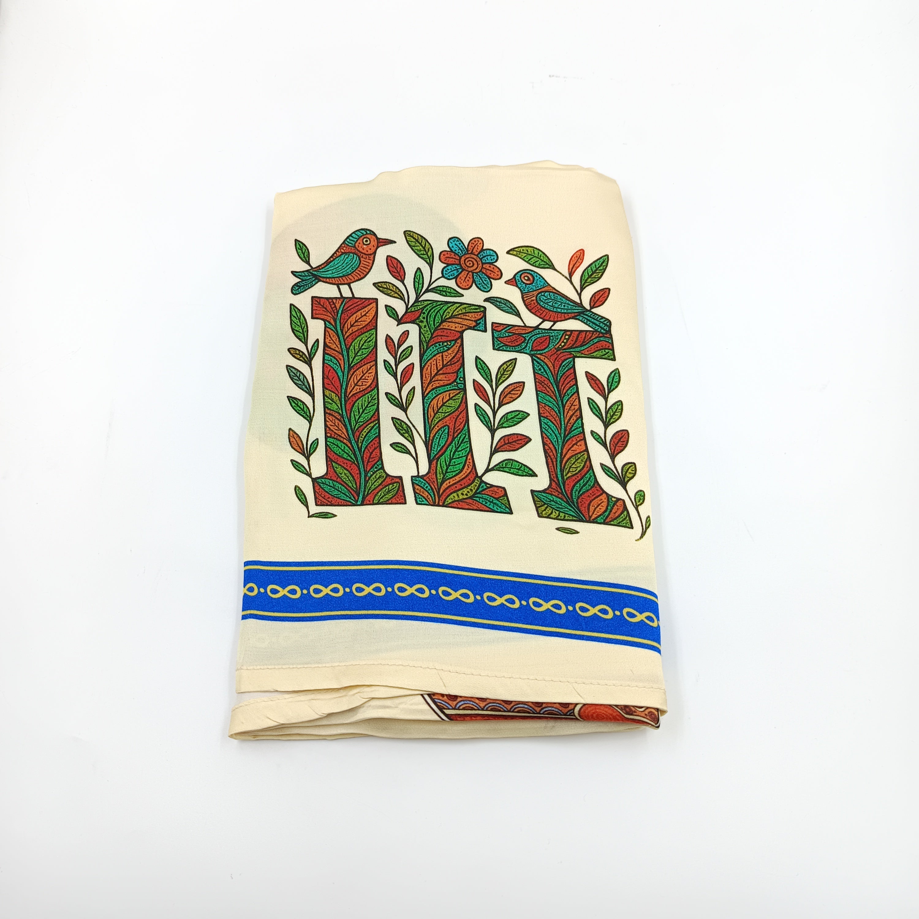 IKS to IITs | India's Gifts to the World | Silk Stole for Her & Him - stole - Indic Inspirations
