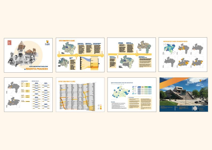 India State Story | Madhya Pradesh | A4 Booklet - Posters - Indic Inspirations