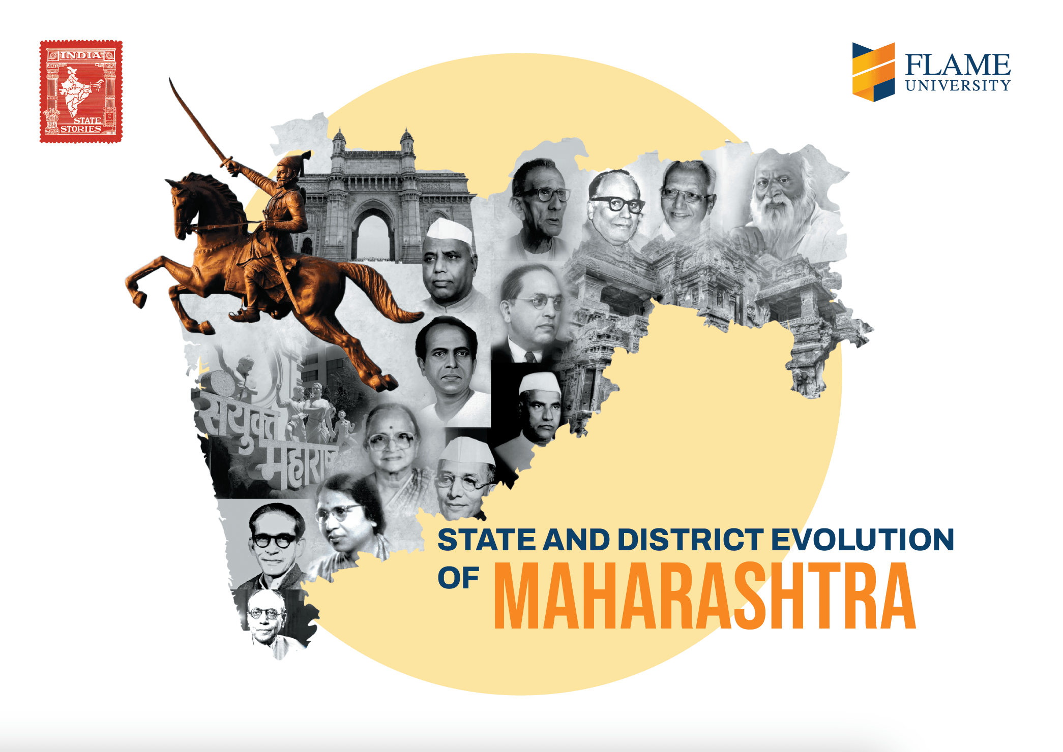 India State Story | Maharashtra | A2 size poster - Posters - Indic Inspirations