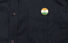 Indian Flag Magnetic Round Lapel Pins | Set of 5 - Lapel Pins - Indic Inspirations