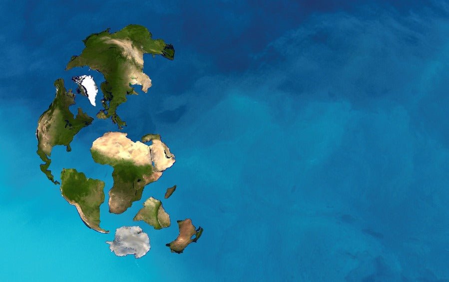 Indian Ocean Formation | Pangea | Magnetic Puzzle | A3 Frame - puzzles - Indic Inspirations