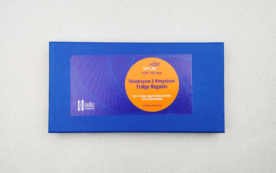 ISRO Chandrayaan and Mangalyaan Fridge Magnets - Fridge Magnets - Indic Inspirations