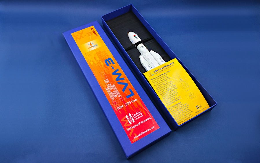 LVM | GSLV MK III | Diecast ABS Scale Model 1:200 - rocket models - Indic Inspirations