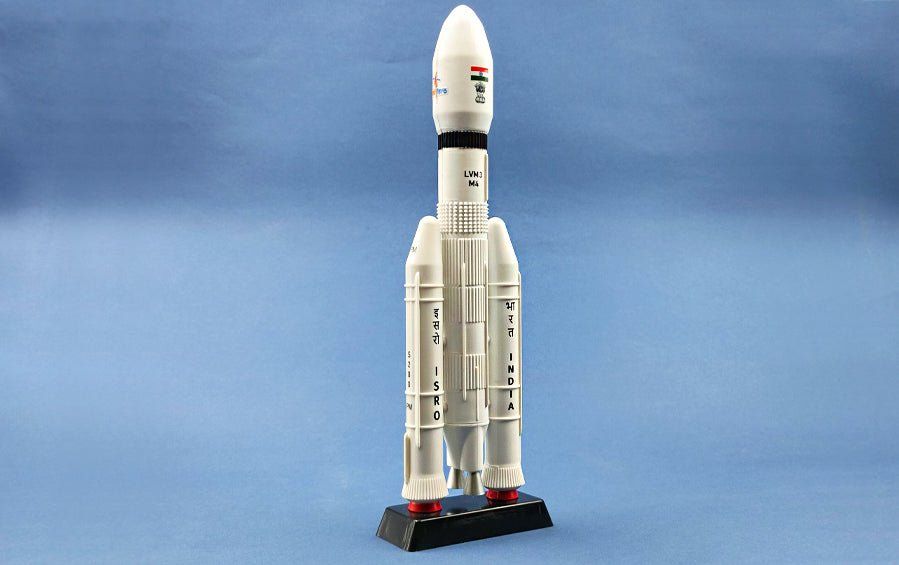 LVM | GSLV MK III | Diecast ABS Scale Model 1:200 - rocket models - Indic Inspirations