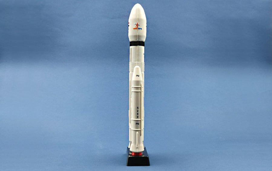 LVM | GSLV MK III | Diecast ABS Scale Model 1:200 - rocket models - Indic Inspirations
