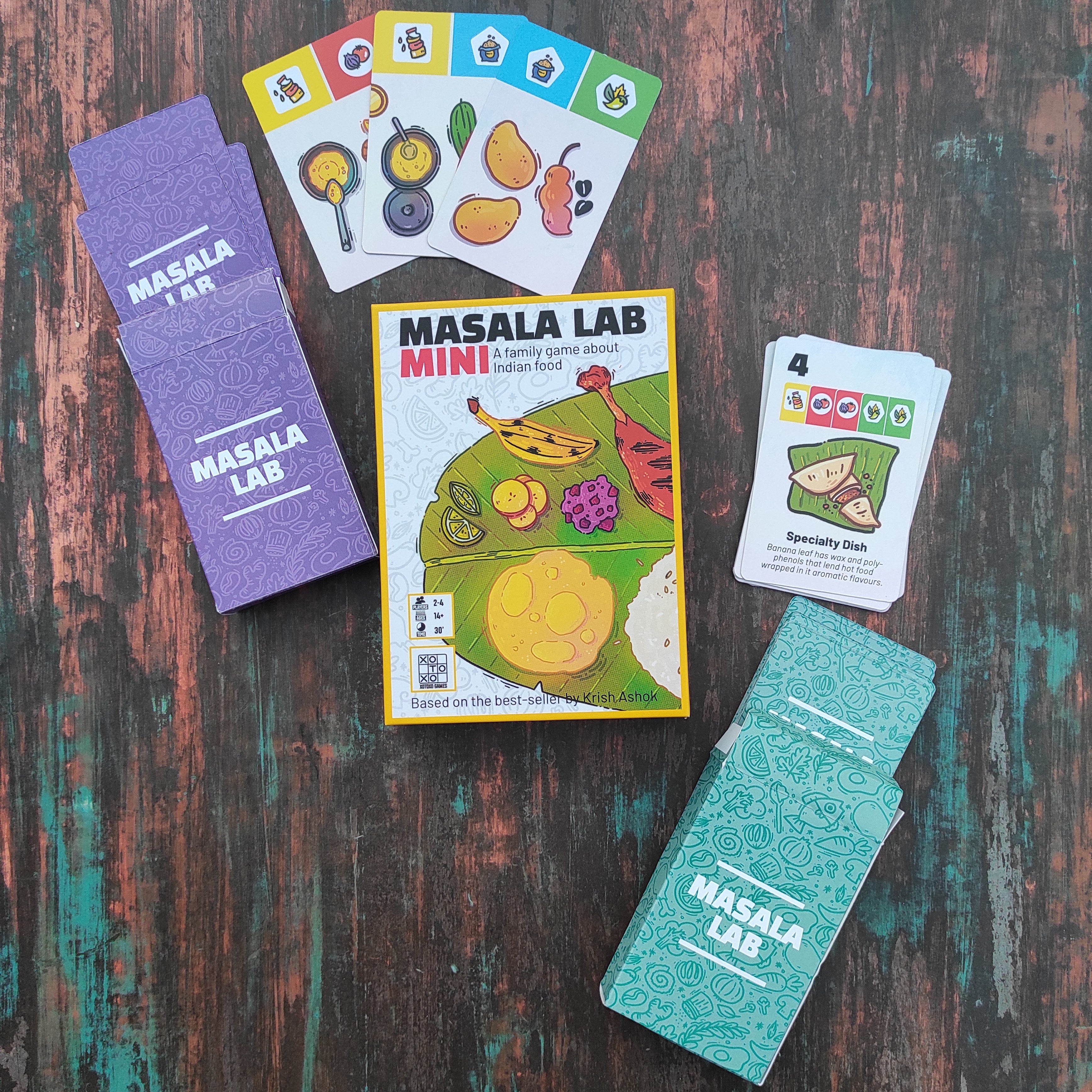 Masala Lab Mini - Retail Box - Card Games - Indic Inspirations