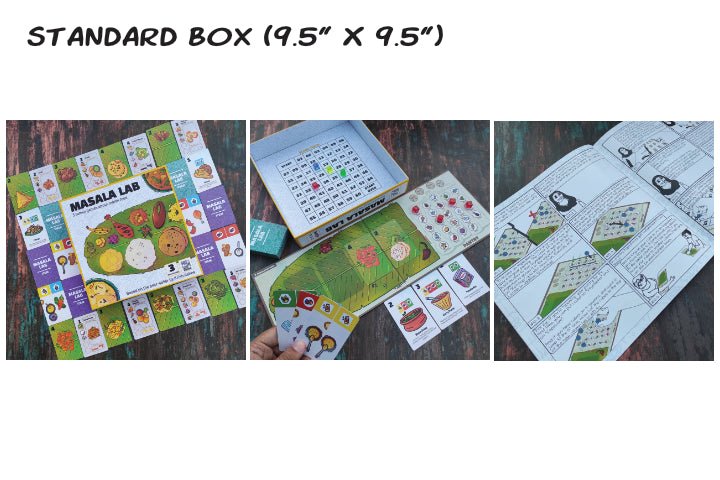 Masala Lab - Retail Box - Board Games - Indic Inspirations