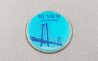 Mumbai | Gateway of India and Sea Link | Fridge Magnet Big - City souvenirs - Indic Inspirations