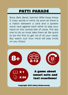 NDA Life | Patti Parade | Fun Card Game - Fact cards - Indic Inspirations