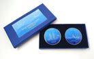 Stitched Ship & INS Vikrant | Fridge Magnets | Set of 2 - Fridge Magnets - Indic Inspirations