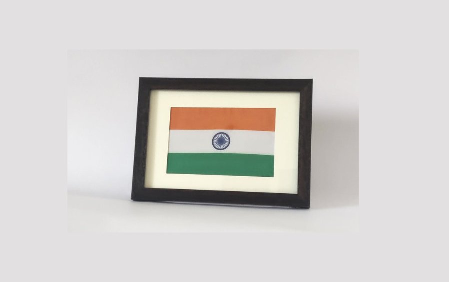 Tiranga - National Flag - Desktop Frame ( A5) - Flags - Indic Inspirations