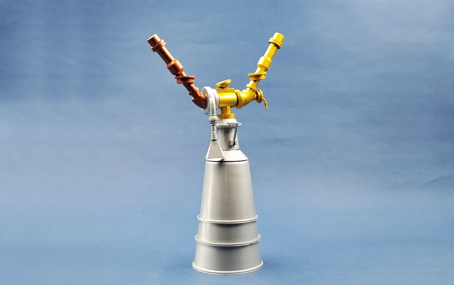 VIKAS Engine for PSLV, GSLV 1:25 Scale | 10" H - rocket models - Indic Inspirations