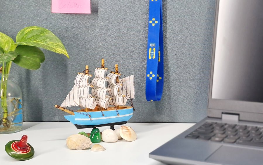 Wooden Ship Model | Small Size - scale models - Indic Inspirations