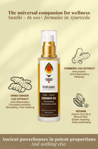 ZINGIBER OIL For Re-Energizing, Pain & Stiffness Relief, Sleep Support - Indic Inspirations
