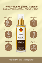 ZINGIBER OIL For Re-Energizing, Pain & Stiffness Relief, Sleep Support - Indic Inspirations