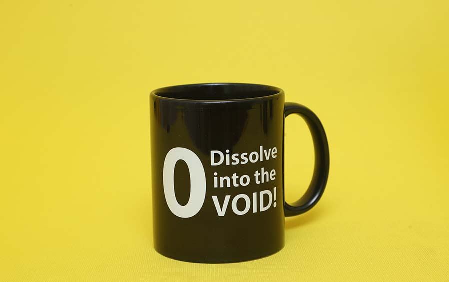0 - Into the VOID - Mug - Cups & Mugs - indic inspirations