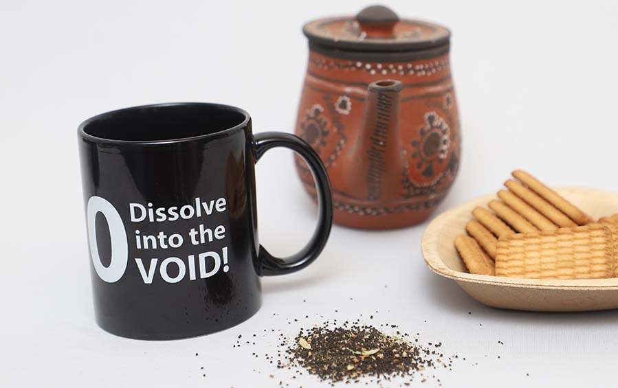 0 - Into the VOID - Mug - Cups & Mugs - indic inspirations