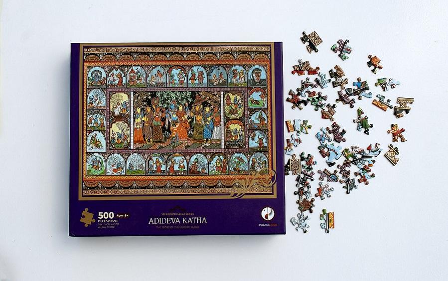 ADIDEVA KATHA - 500 Pcs Jigsaw Puzzle - puzzles - indic inspirations