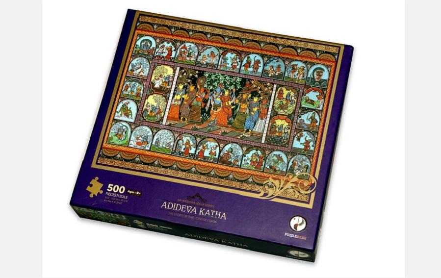 ADIDEVA KATHA - 500 Pcs Jigsaw Puzzle - puzzles - indic inspirations