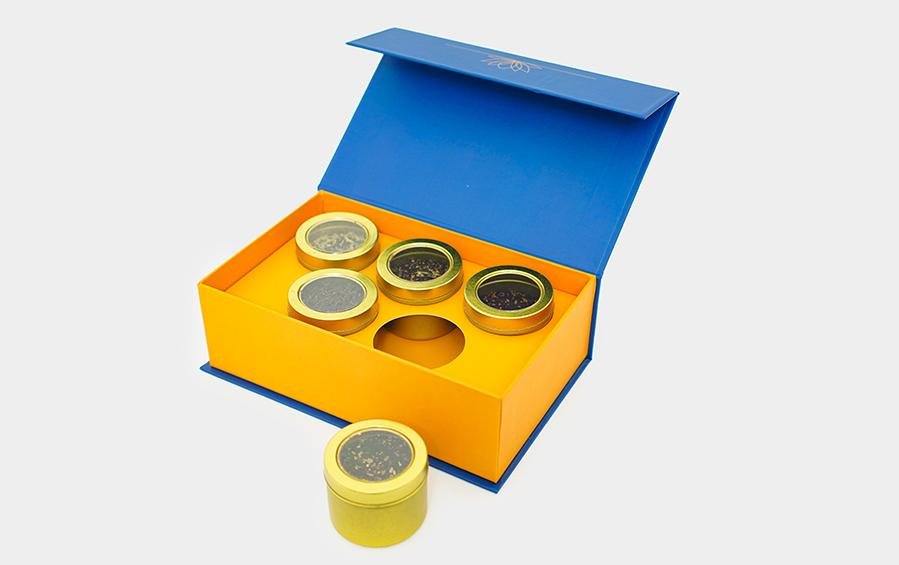Adventures of Indic Teas - 5 Assorted Teas Gift Box - tea gift packs - indic inspirations
