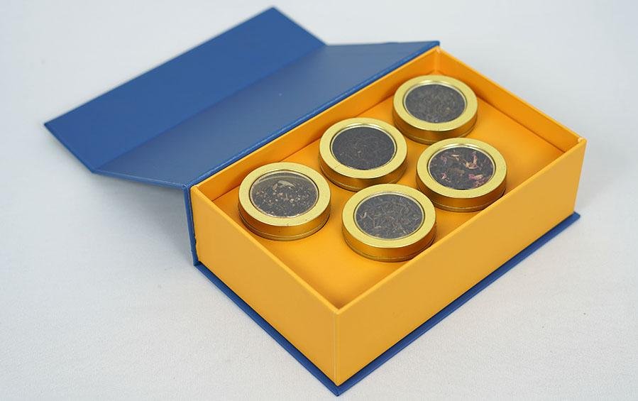 Adventures of Indic Teas - 5 Assorted Teas Gift Box - tea gift packs - indic inspirations