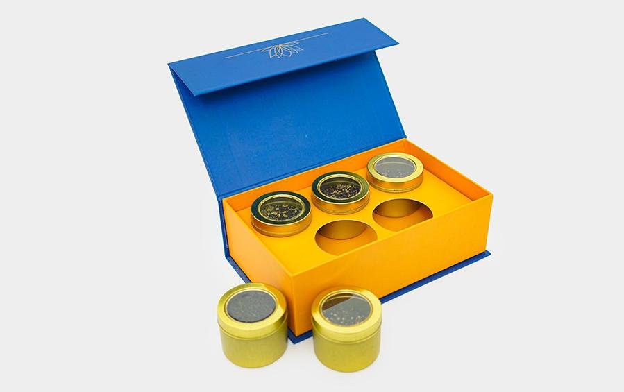 Adventures of Indic Teas - 5 Assorted Teas Gift Box - tea gift packs - indic inspirations