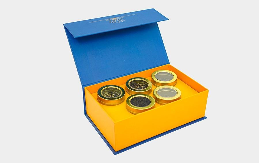 Adventures of Indic Teas - 5 Assorted Teas Gift Box - tea gift packs - indic inspirations