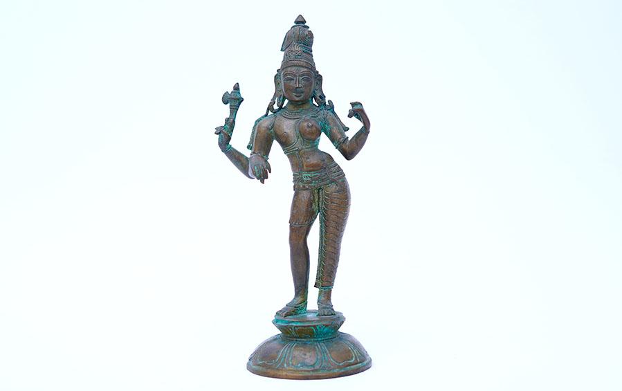 Ardhanarishvara Idol 10" - Sculptures - indic inspirations
