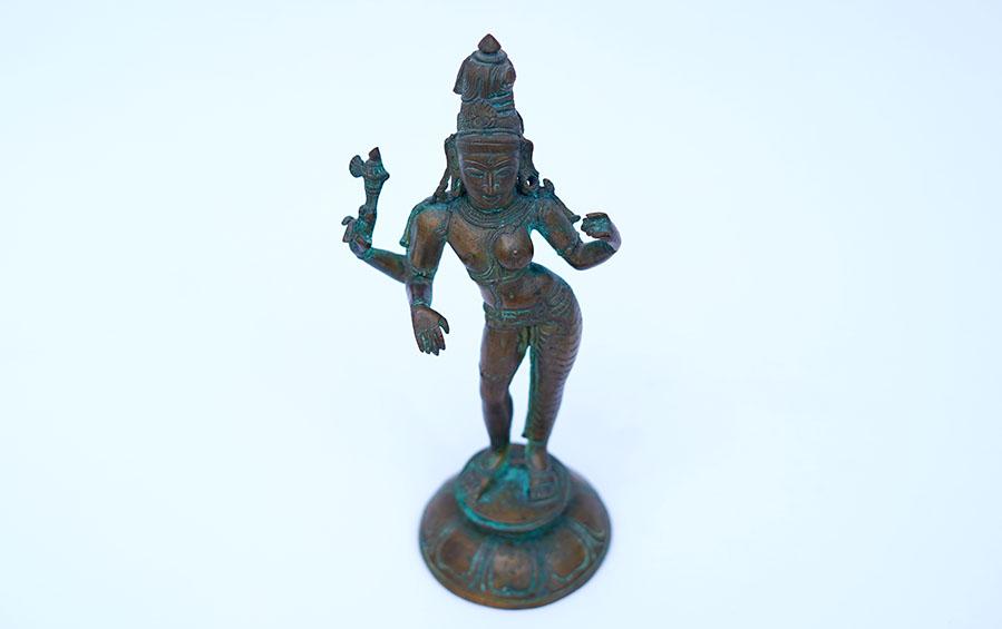 Ardhanarishvara Idol 10" - Sculptures - indic inspirations